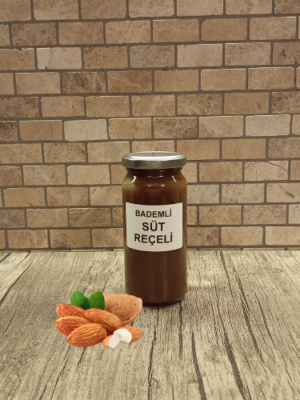 Toptan Bademli Süt Reçeli 290 ml. x 12 ad.